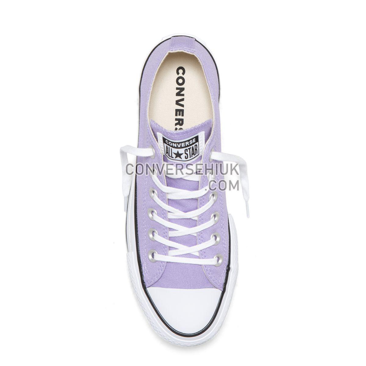 Converse Chuck Taylor All Star Seasonal Lift Low Top Washed Lilac Washed Lilac/Black/White 564384 Shoes