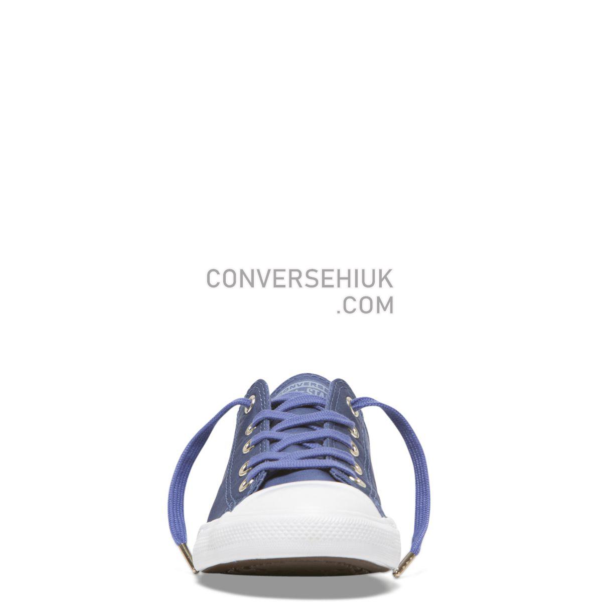 Converse Chuck Taylor All Star Dainty Summer Palms Low Top Washed Indigo Washed Indigo/Indigo Fog/Light Gold 564308 Shoes