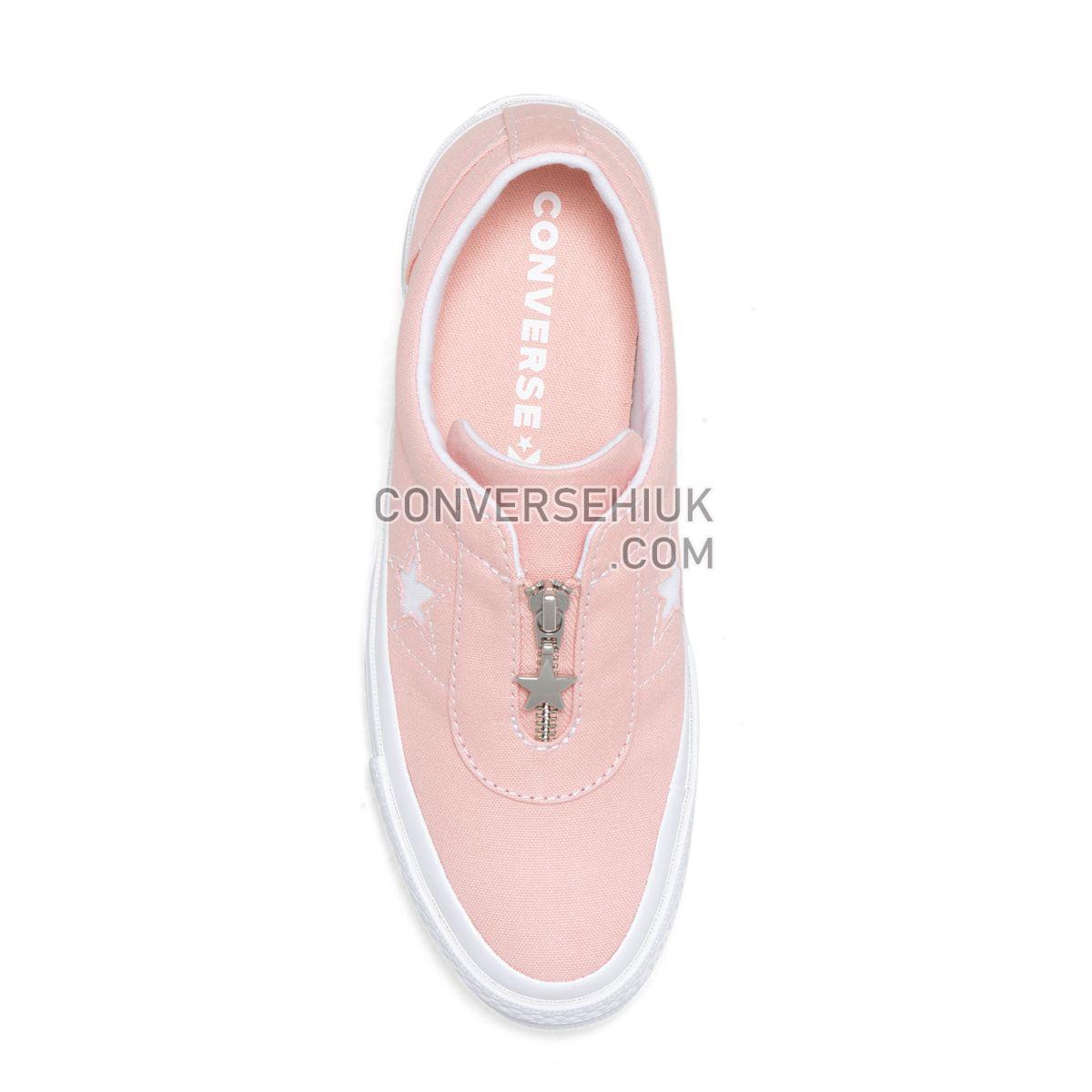 Converse One Star Sunbaked Slip Low Top Bleached Coral Bleached Coral/White/White 564204 Shoes