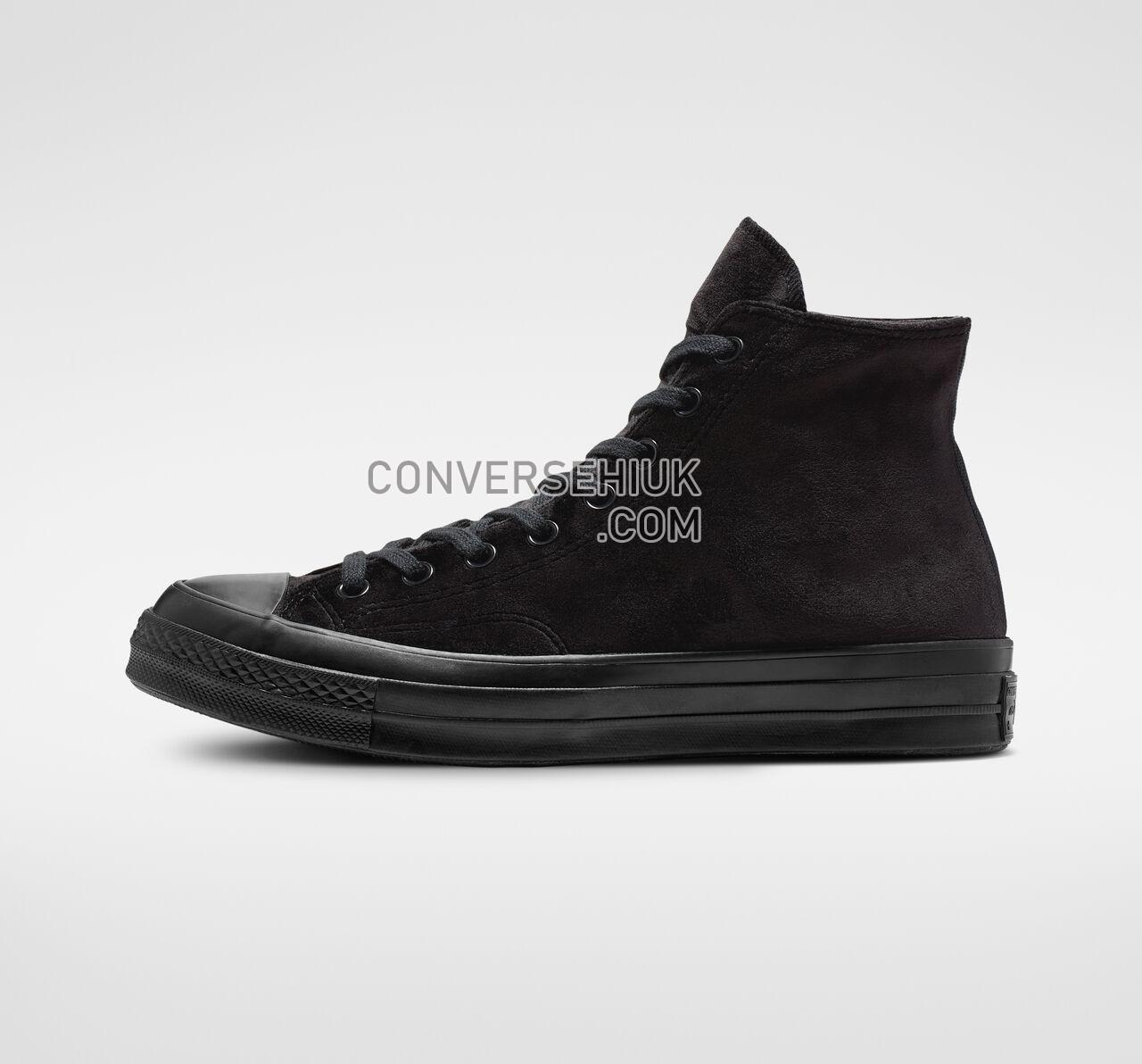 Converse Chuck 70 Velvet High Top Black/Black/Black 165170C Shoes