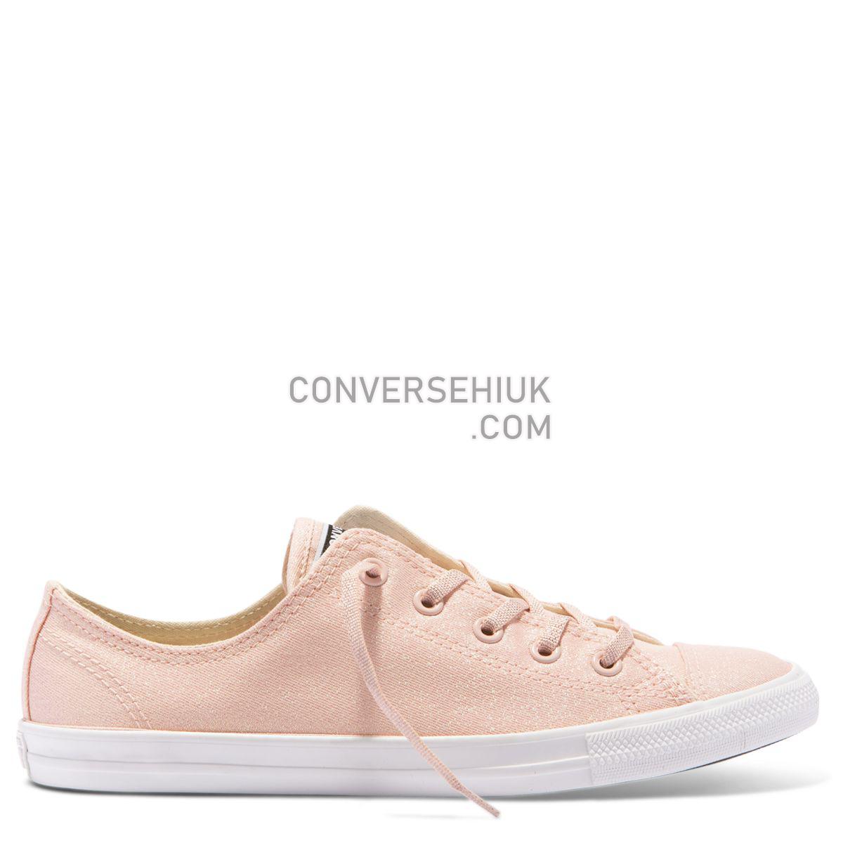 Converse Chuck Taylor All Star Dainty Precious Metals Low Top Storm Pink Storm Pink/Storm Pink/White 561714 Shoes