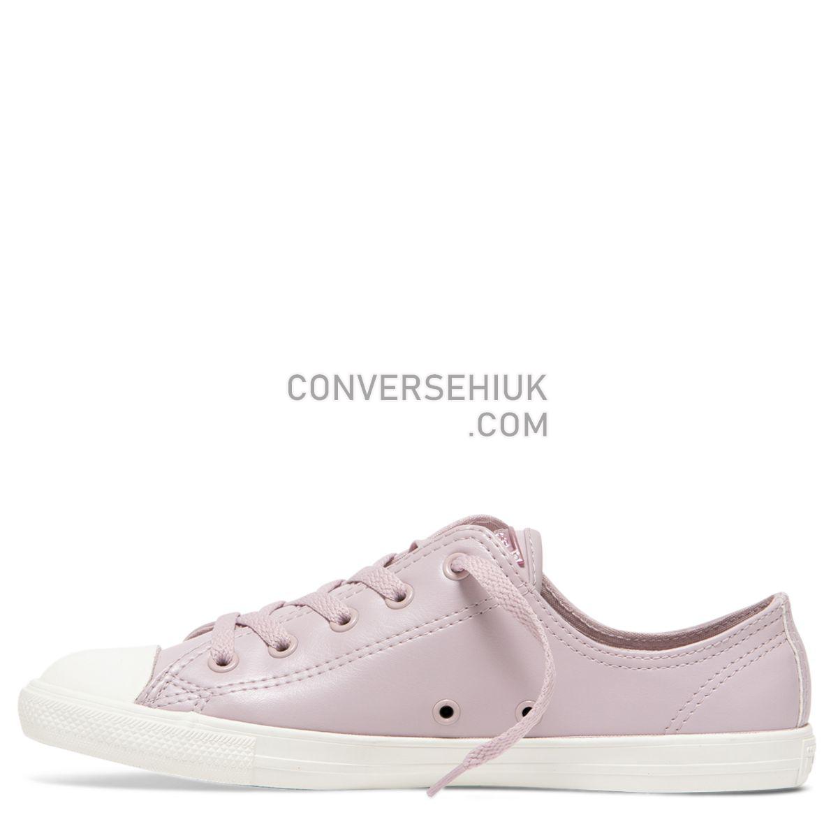 Converse Chuck Taylor All Star Dainty Craft Low Top Plum Chalk Plum Chalk/Plum Chalk/Vintage White 564426 Shoes