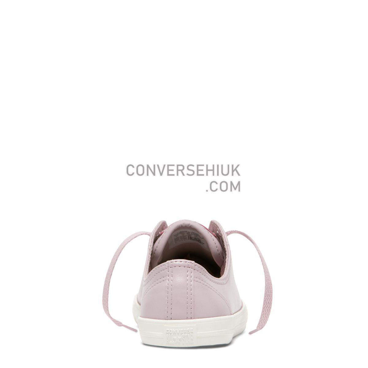 Converse Chuck Taylor All Star Dainty Craft Low Top Plum Chalk Plum Chalk/Plum Chalk/Vintage White 564426 Shoes