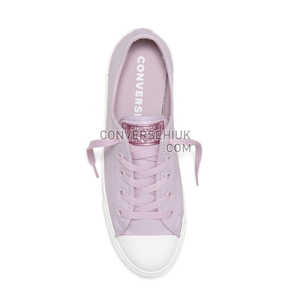 Converse Chuck Taylor All Star Dainty Craft Low Top Plum Chalk Plum Chalk/Plum Chalk/Vintage White 564426 Shoes