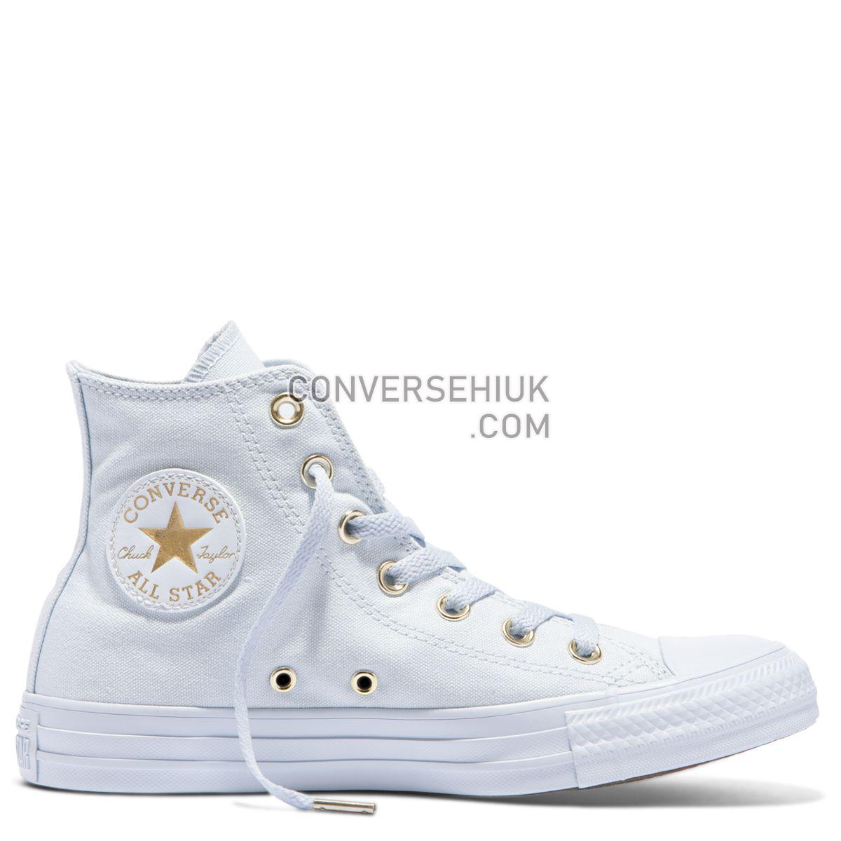 Converse Chuck Taylor All Star Canvas Colour High Top Blue Tint Blue Tint/Blue Tint/Gold 559939 Shoes