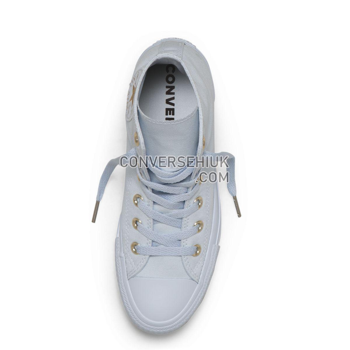 Converse Chuck Taylor All Star Canvas Colour High Top Blue Tint Blue Tint/Blue Tint/Gold 559939 Shoes