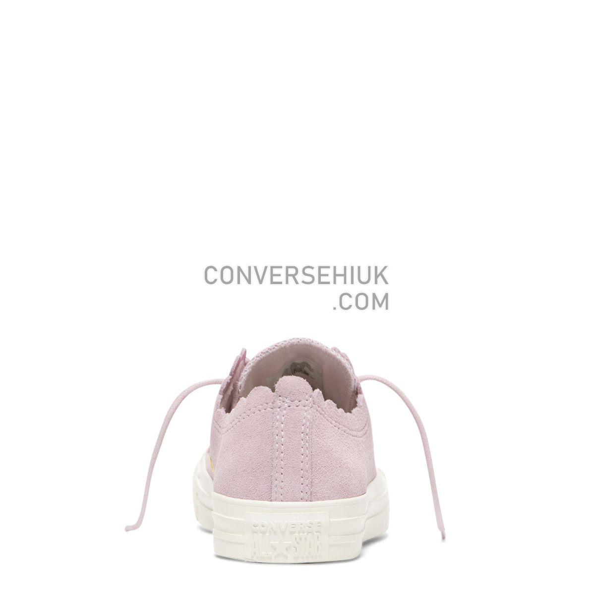 Converse Chuck Taylor All Star Frilly Thrills Low Top Pink Foam Pink Foam/Gold/Egret 563416 Shoes