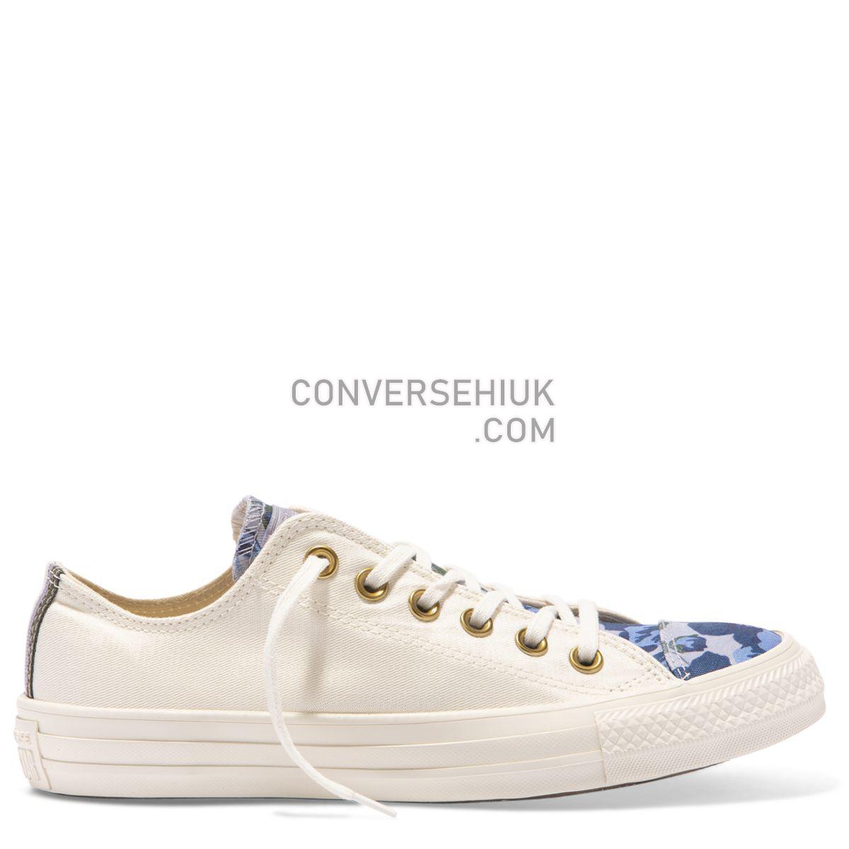 Converse Chuck Taylor All Star Parkway Floral Low Top Egret Egret/Provence Purple/Egret 561665 Shoes