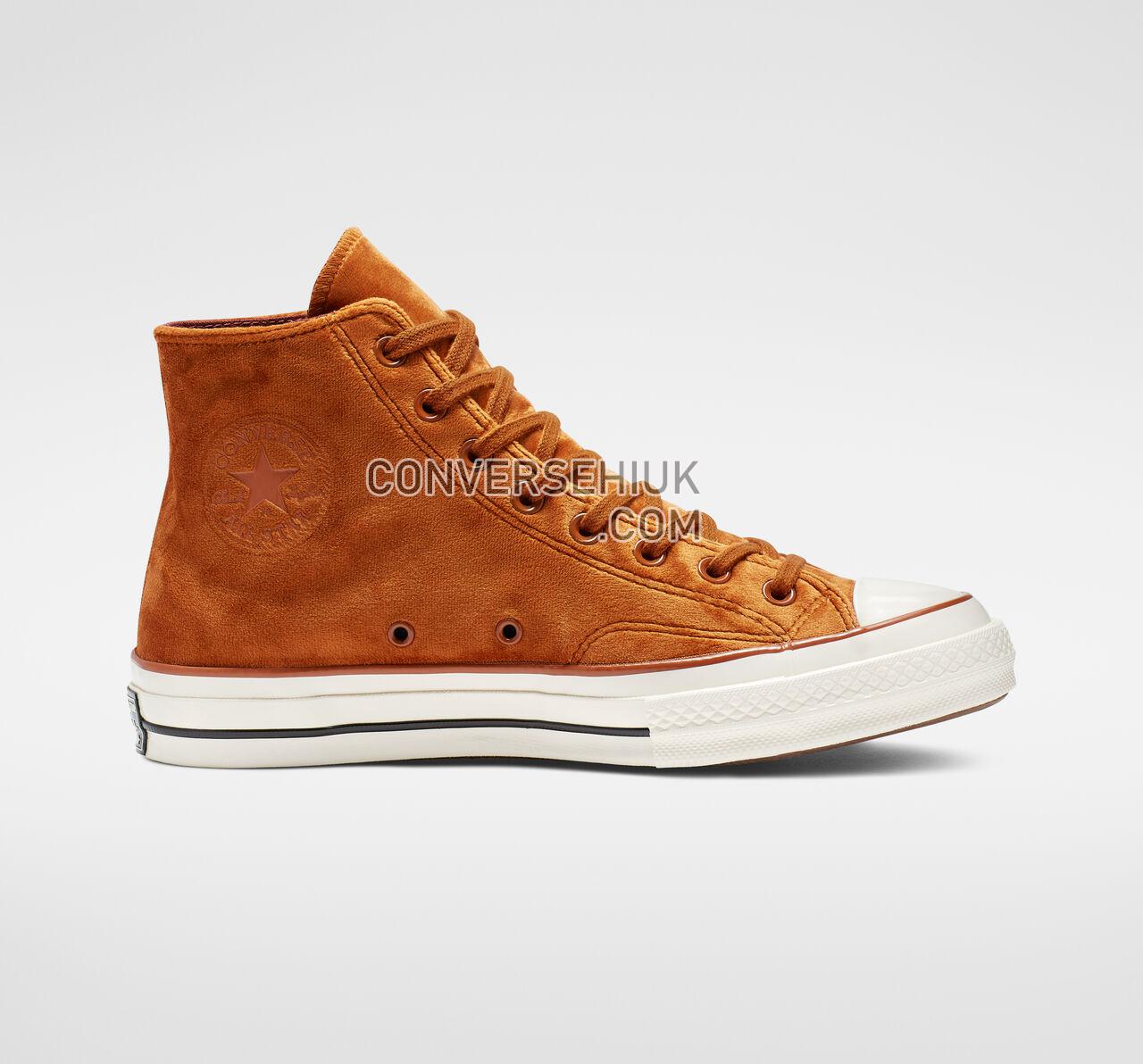 Converse Chuck 70 Velvet High Top Burnt Sienna/Burnt Sienna 165171C Shoes