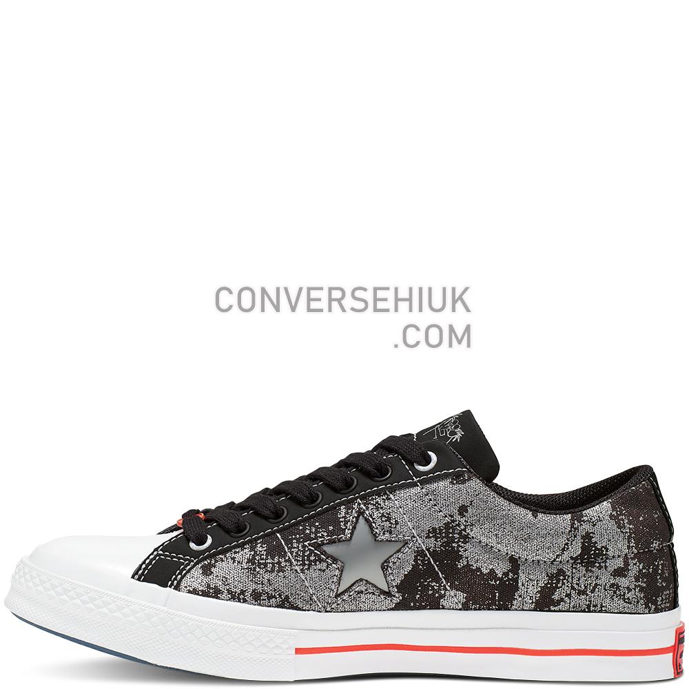 Converse X Sad Boys One Wish One Star Almost/Black/White 165743C Shoes