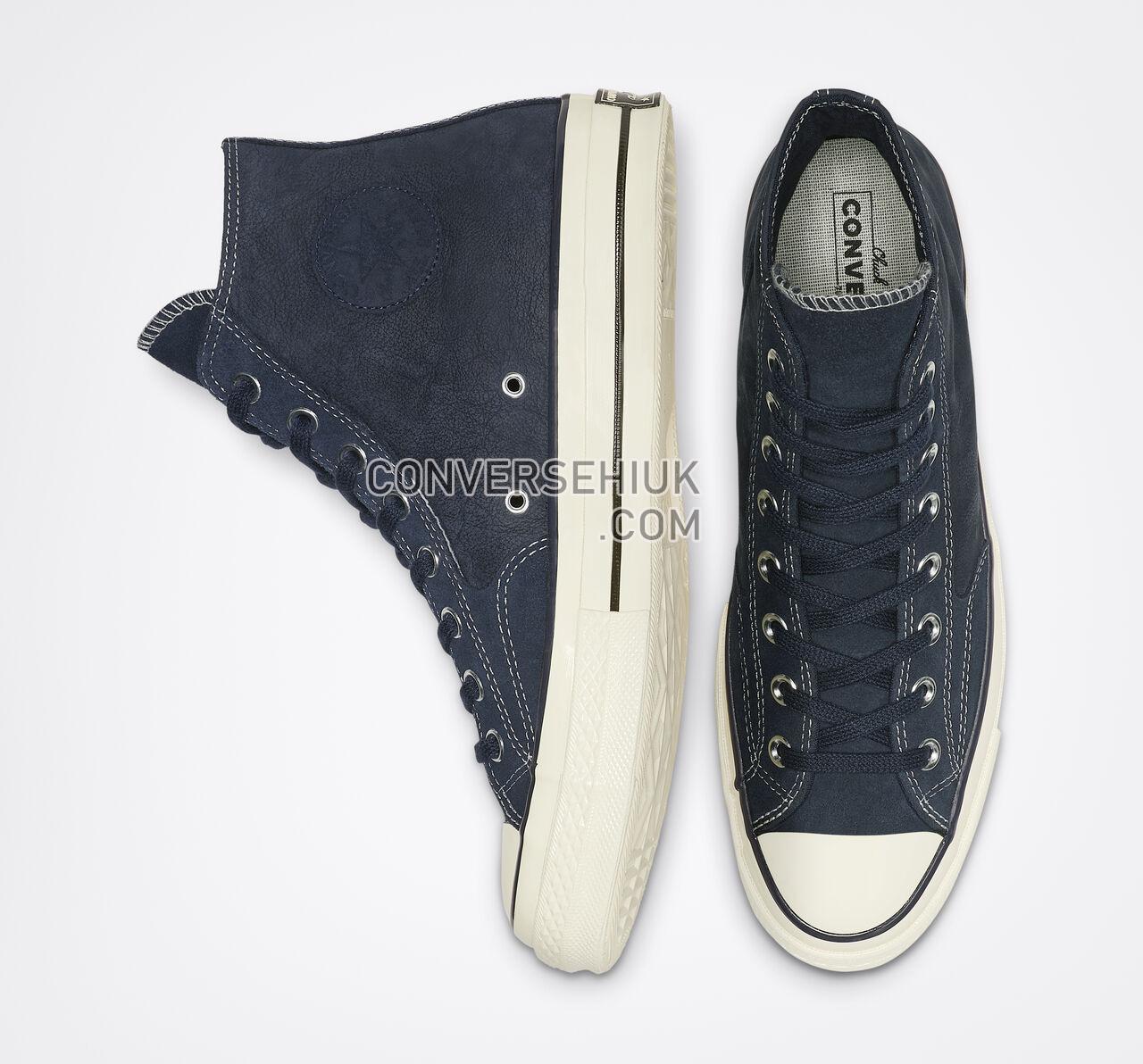 Converse Chuck 70 Leather High Top Obsidian/Egret/Black 164931C Shoes