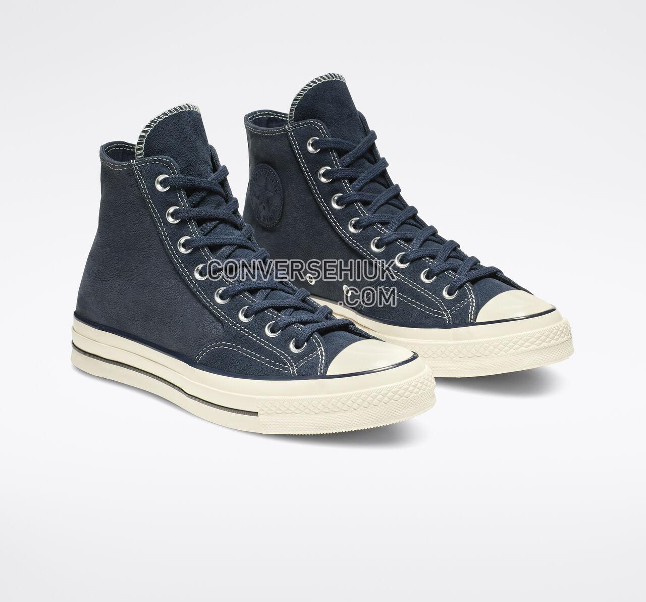 Converse Chuck 70 Leather High Top Obsidian/Egret/Black 164931C Shoes