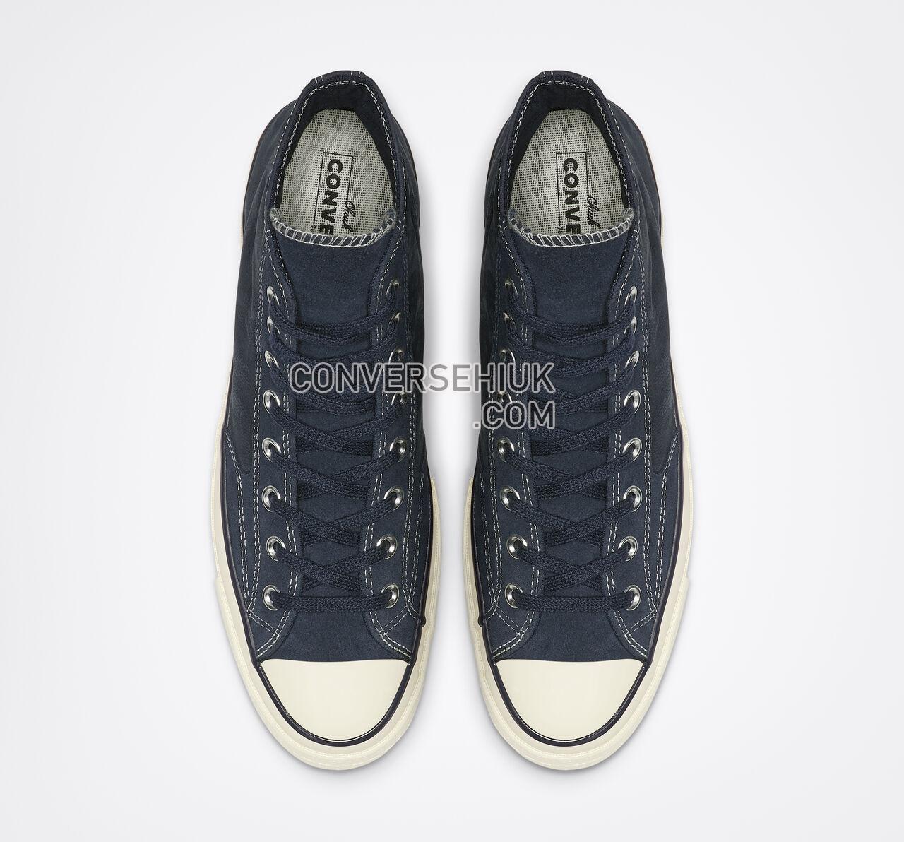 Converse Chuck 70 Leather High Top Obsidian/Egret/Black 164931C Shoes