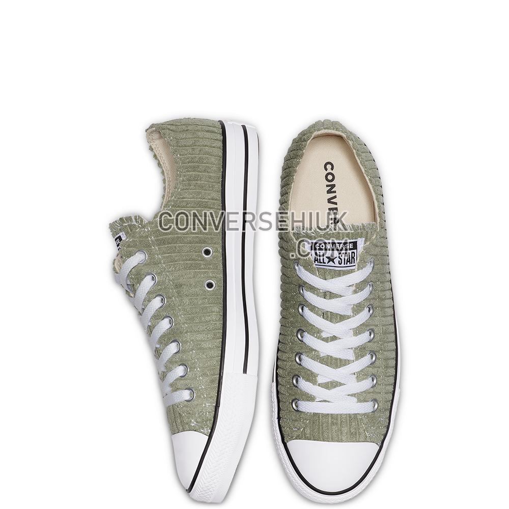 Converse Chuck Taylor All Star Wide Wale Cord Low Top Jade/Stone/White/Black 165454C Shoes