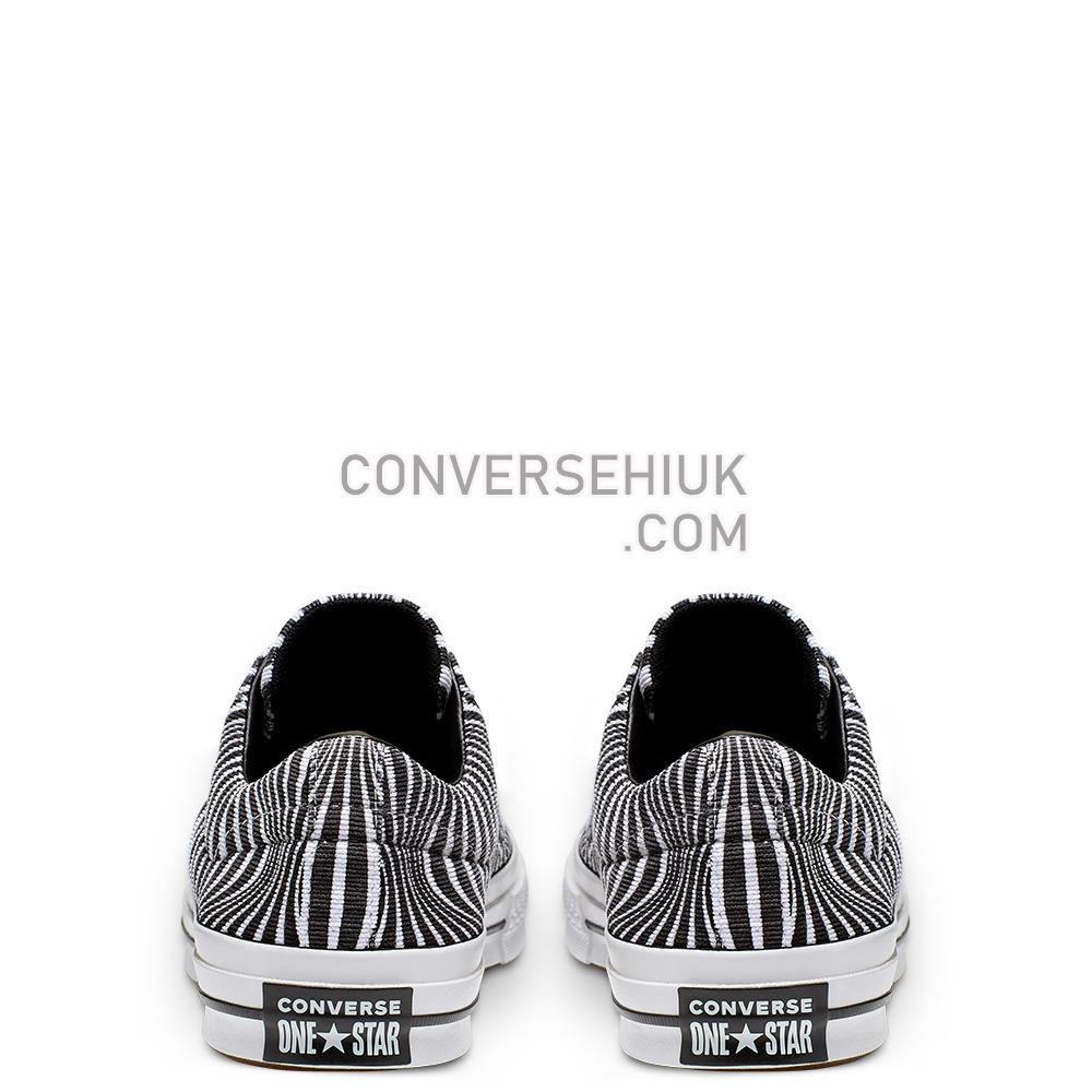 Converse One Star Moonshot Low Top Black/White/White 165126C Shoes