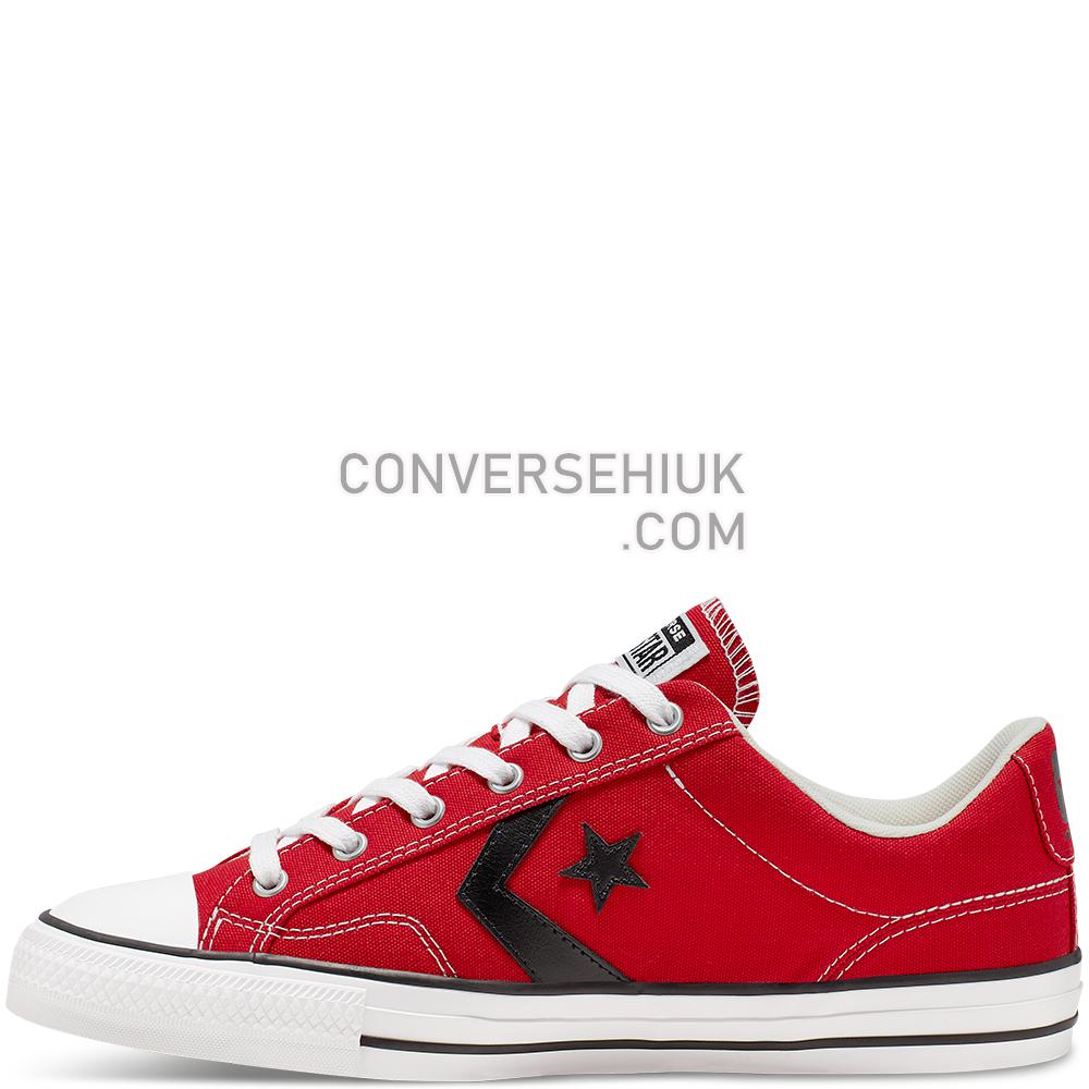 Converse Star Player Campus Colors Low Top Enamel/Red/Black/White 165458C Shoes