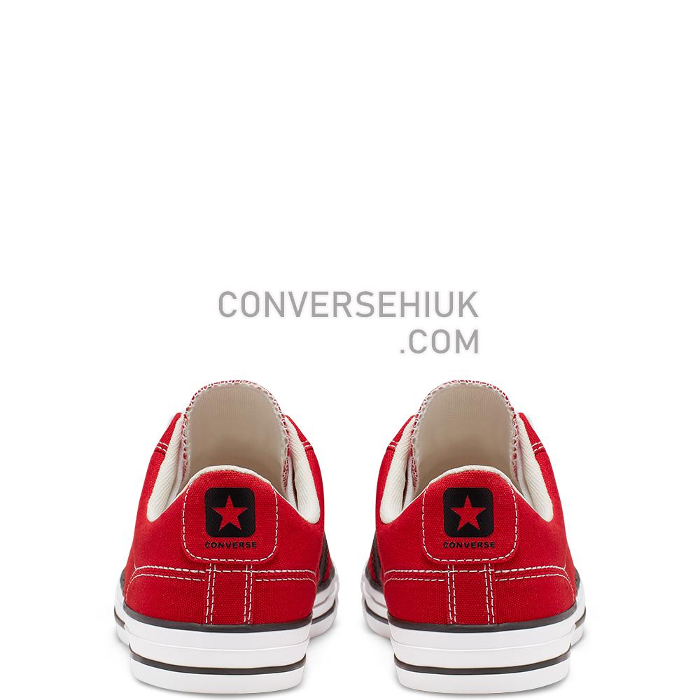 Converse Star Player Campus Colors Low Top Enamel/Red/Black/White 165458C Shoes