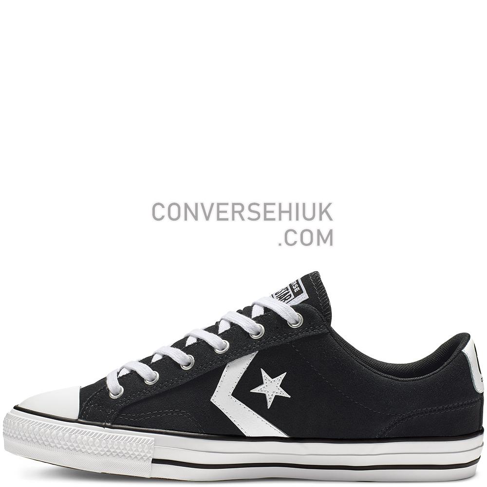 Converse Star Player Low Top Black/Black/White 165466C Shoes