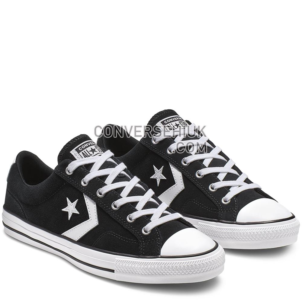 Converse Star Player Low Top Black/Black/White 165466C Shoes