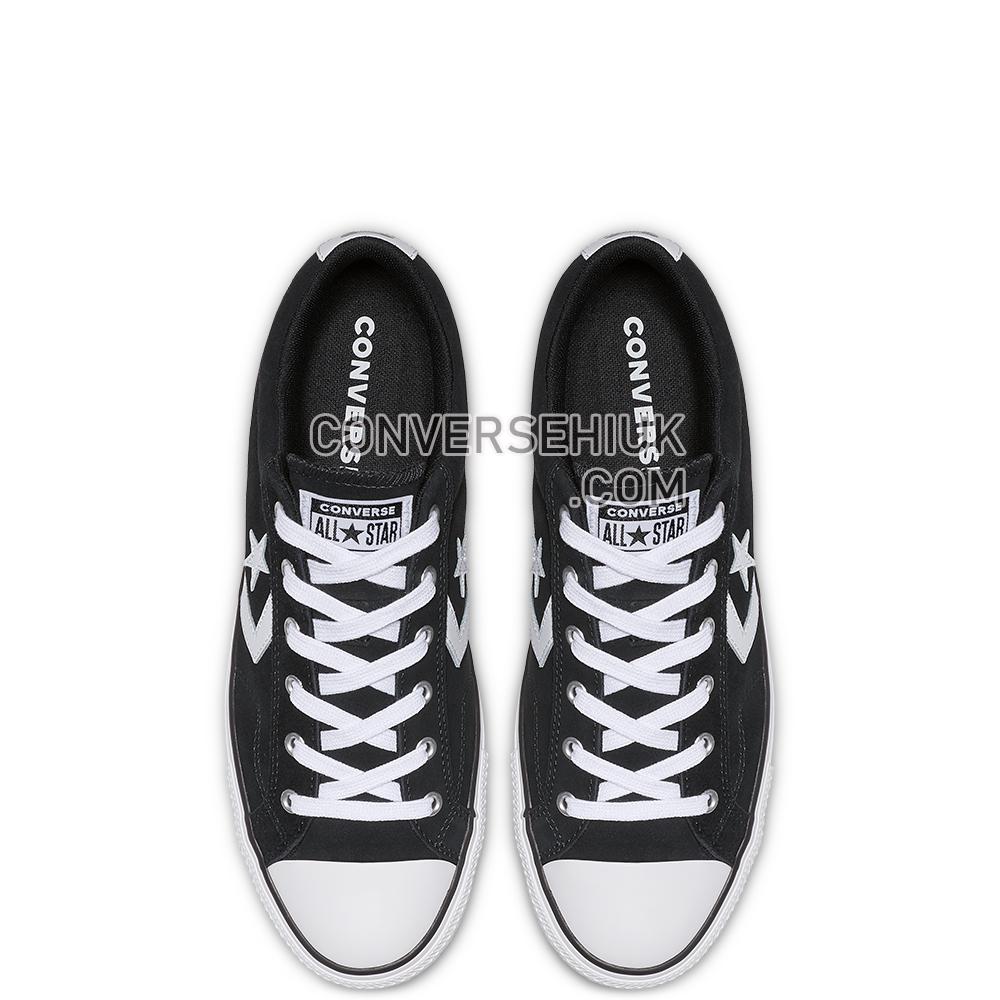 Converse Star Player Low Top Black/Black/White 165466C Shoes