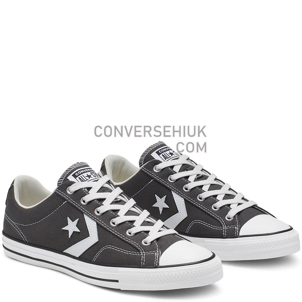 Converse Star Player Low Top Carbon/Grey/White/Black 165462C Shoes