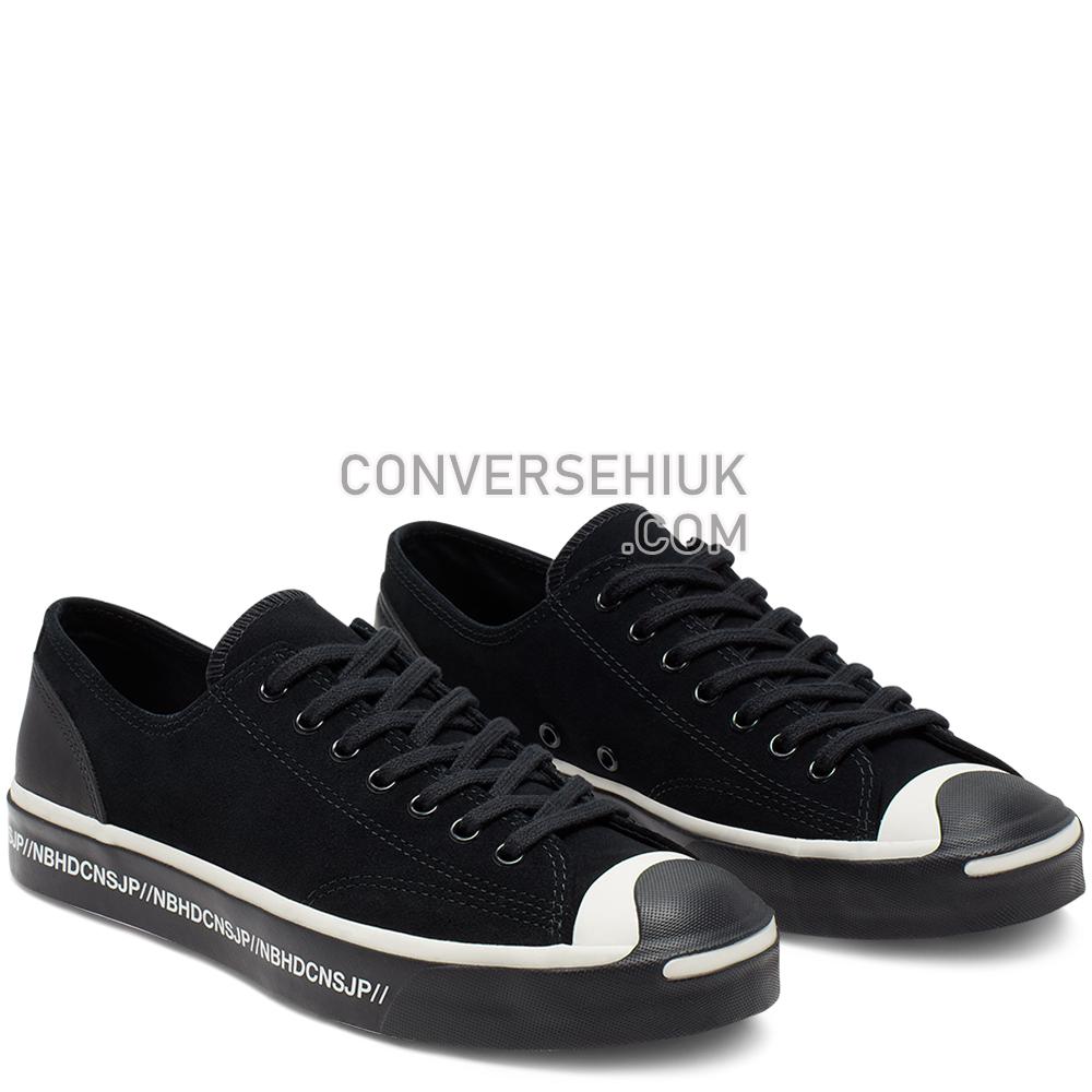 Converse x NEIGHBORHOOD Jack Purcell Black/Egret/Black 165604C Shoes