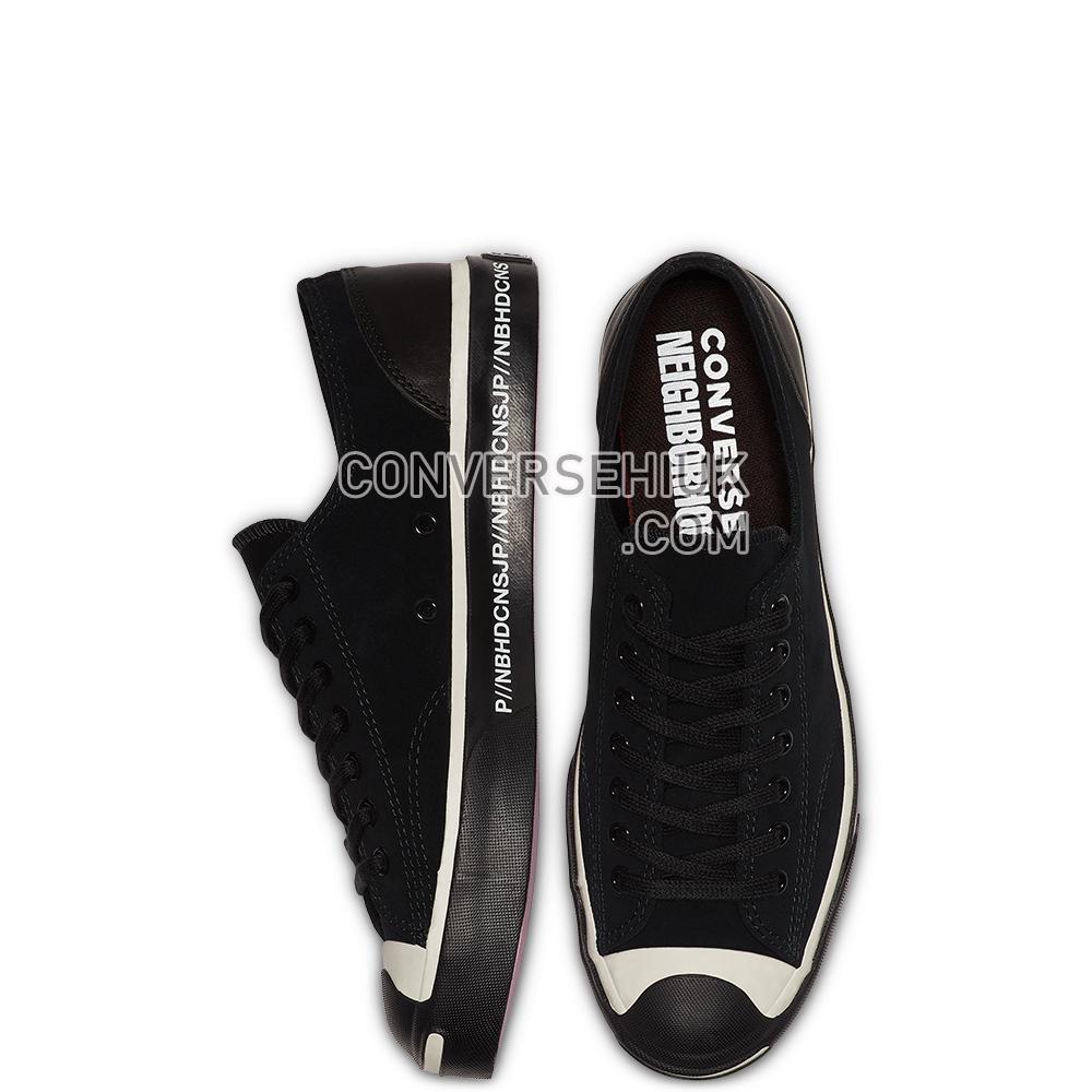 Converse x NEIGHBORHOOD Jack Purcell Black/Egret/Black 165604C Shoes