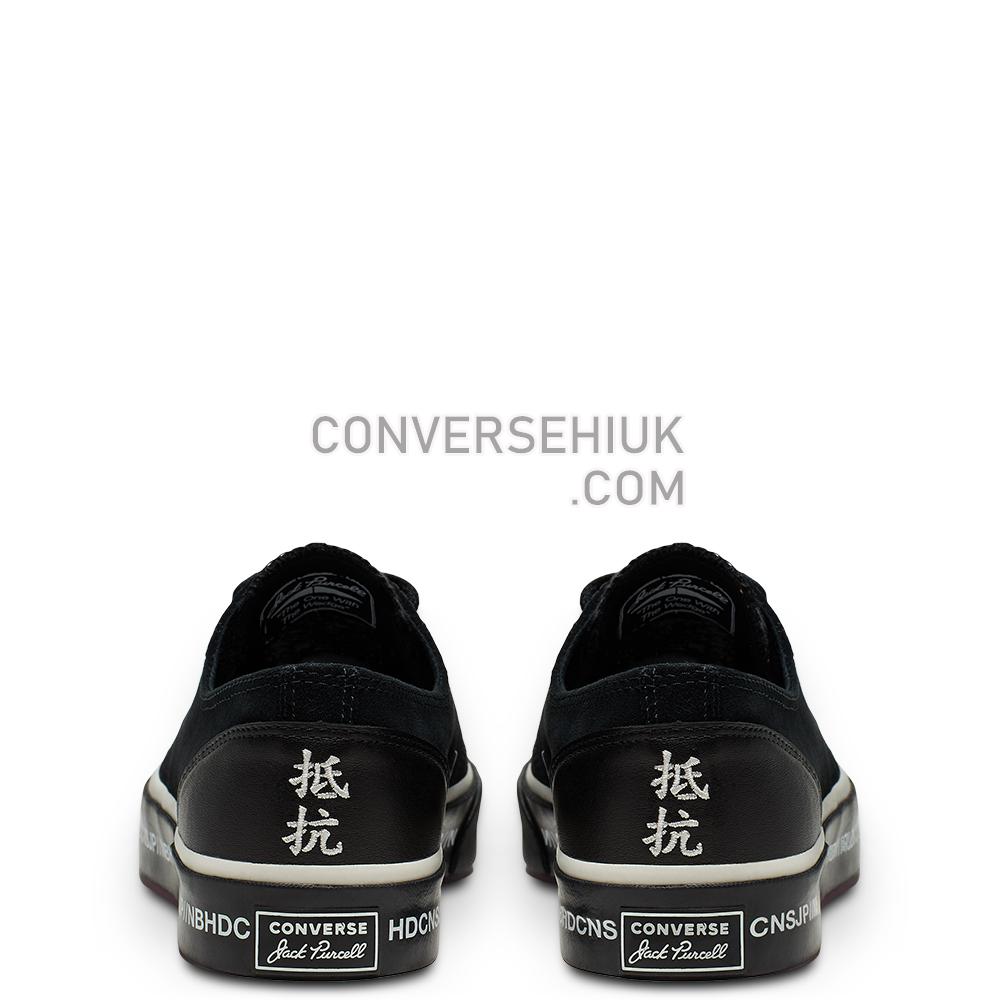 Converse x NEIGHBORHOOD Jack Purcell Black/Egret/Black 165604C Shoes