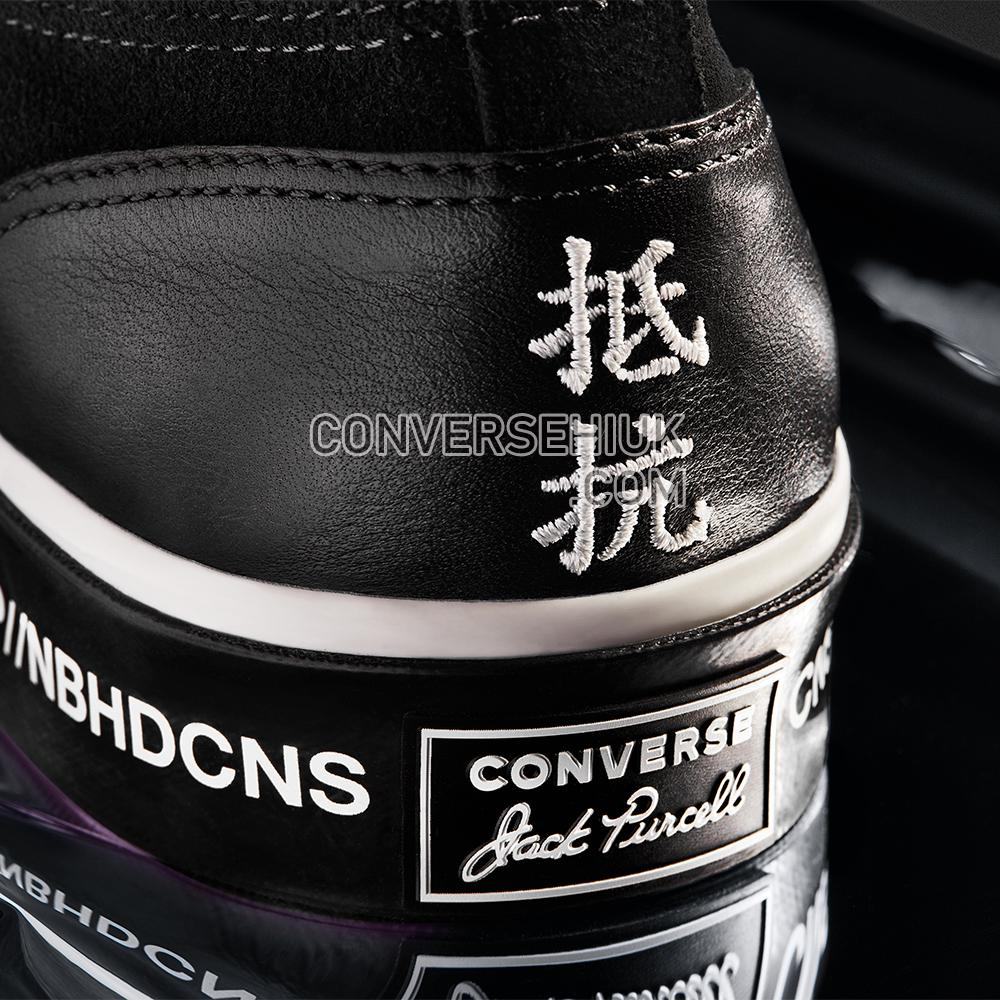 Converse x NEIGHBORHOOD Jack Purcell Black/Egret/Black 165604C Shoes