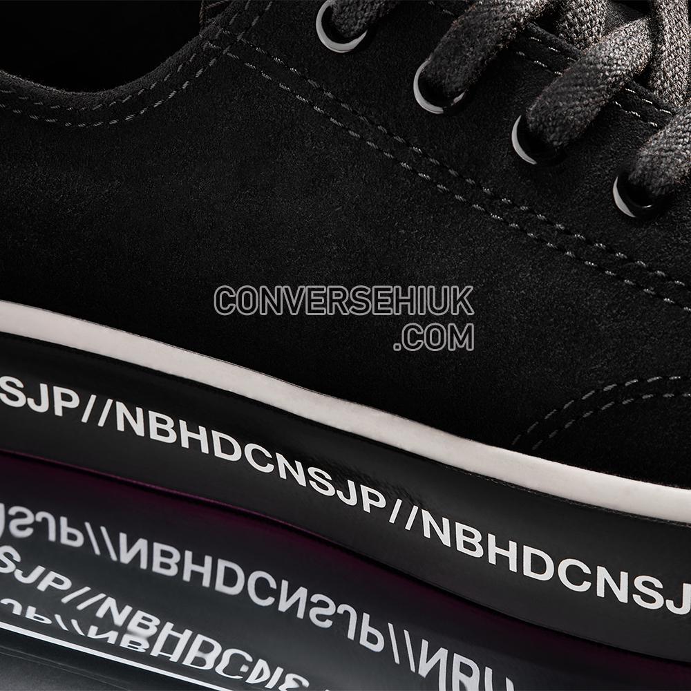 Converse x NEIGHBORHOOD Jack Purcell Black/Egret/Black 165604C Shoes