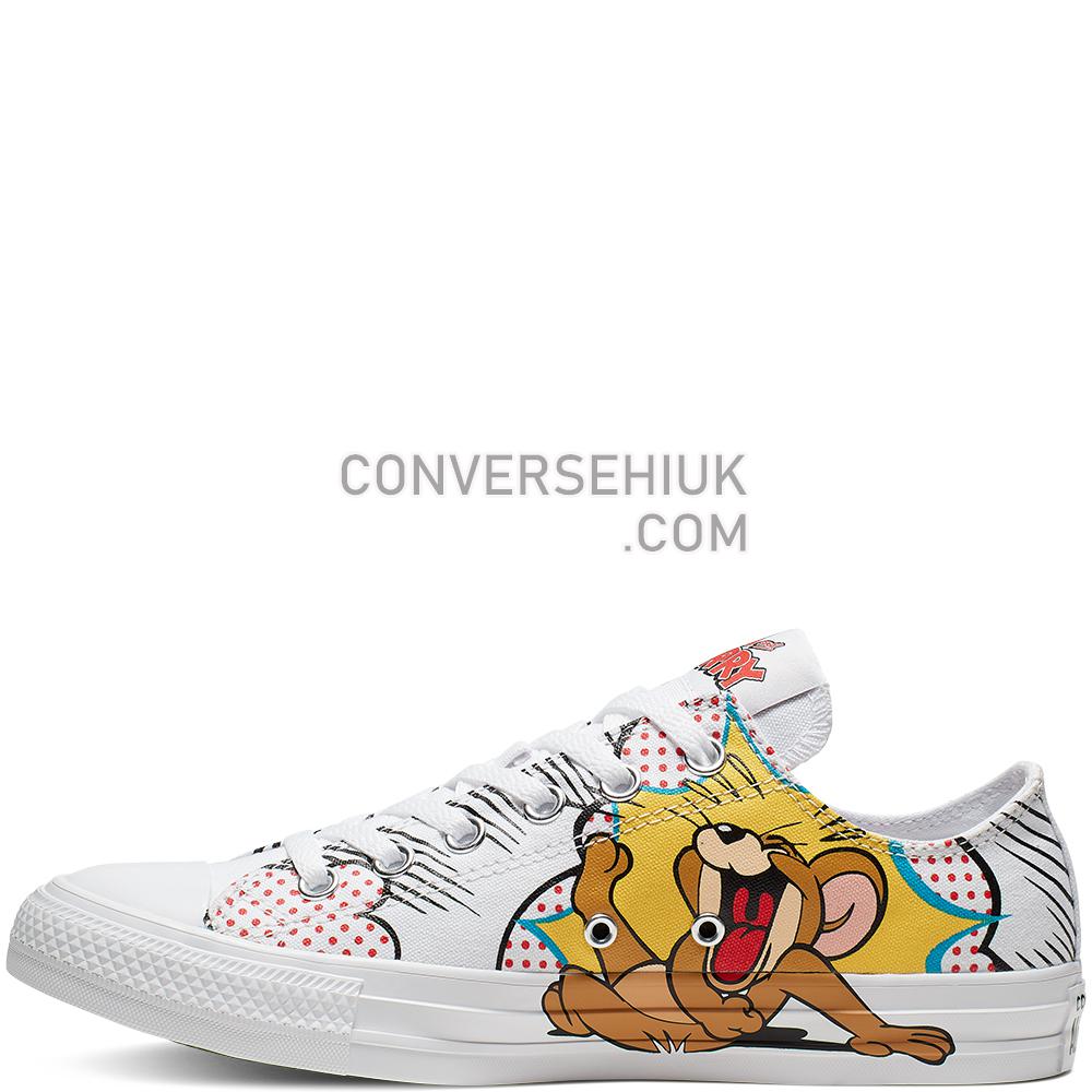 Converse Tom and Jerry Chuck Taylor All Star Low Top White/Multi/White 165732C Shoes