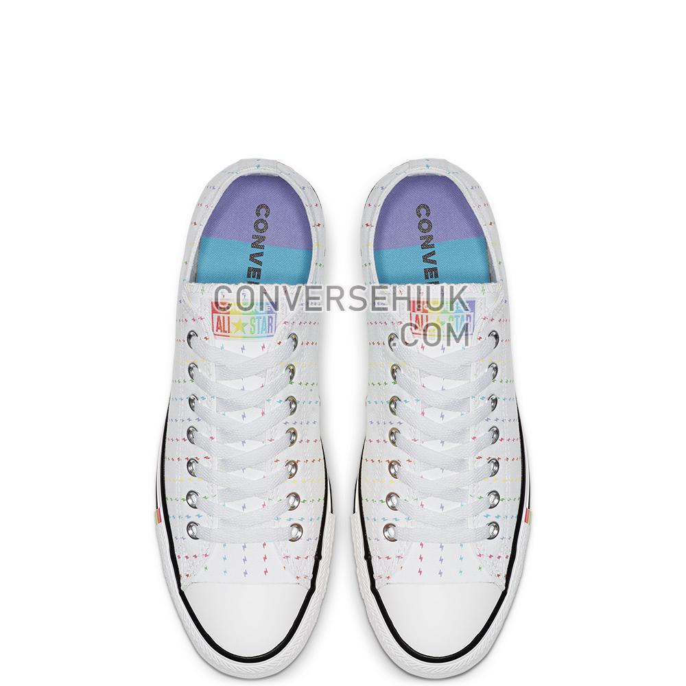 Converse Chuck Taylor All Star Pride Low Top White/Multi/Black 165717C Shoes