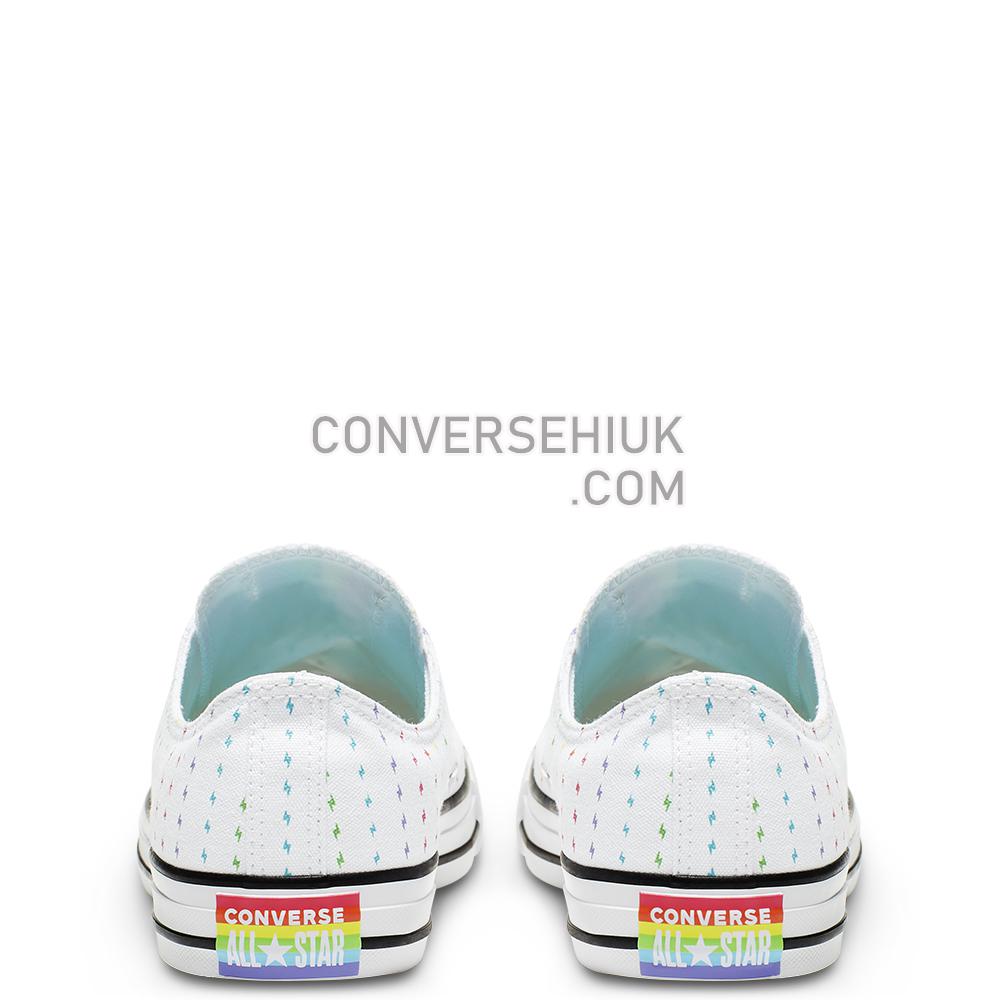 Converse Chuck Taylor All Star Pride Low Top White/Multi/Black 165717C Shoes