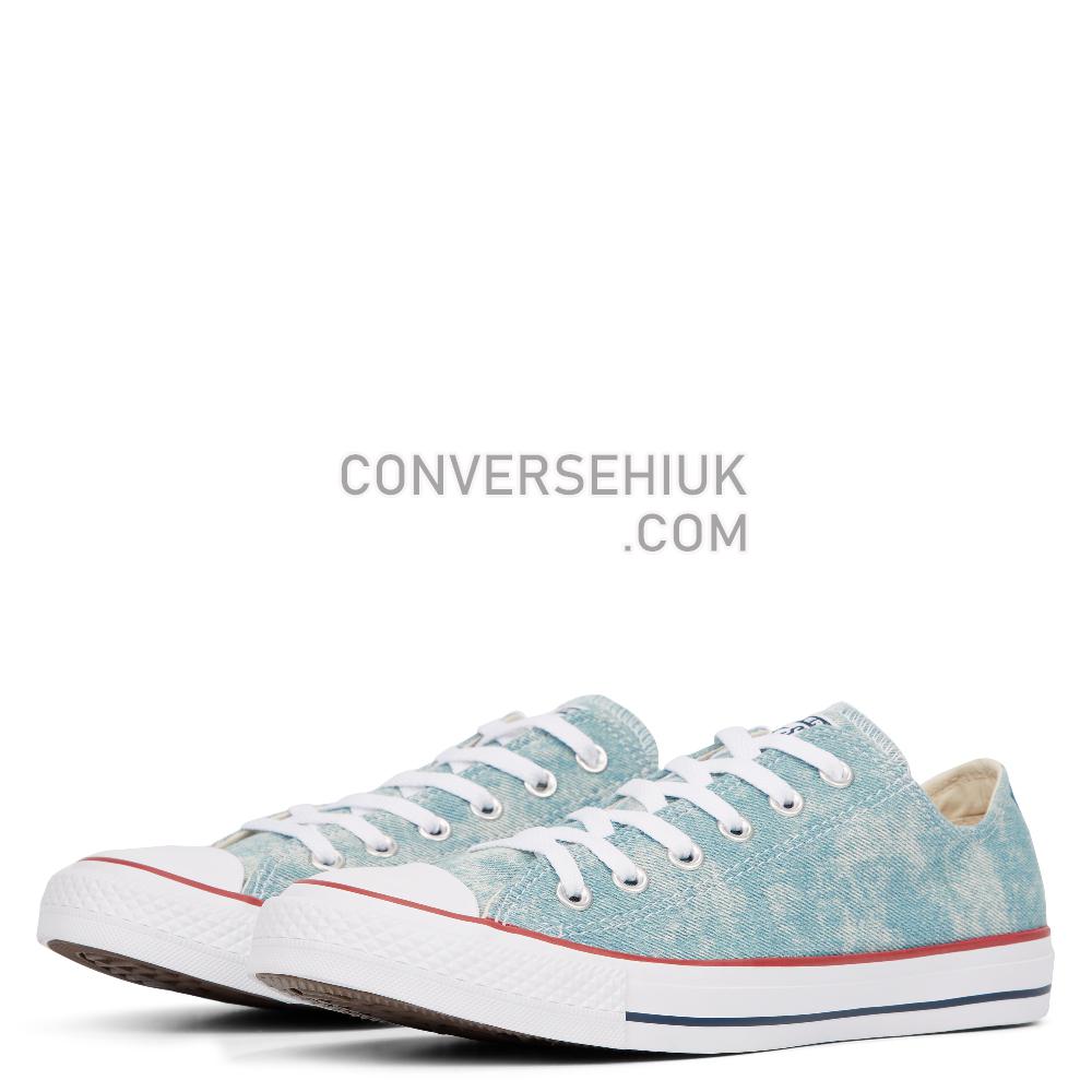 Converse Chuck Taylor All Star Washed Denim Low-Top Washed/Denim/White/White 163959C Shoes