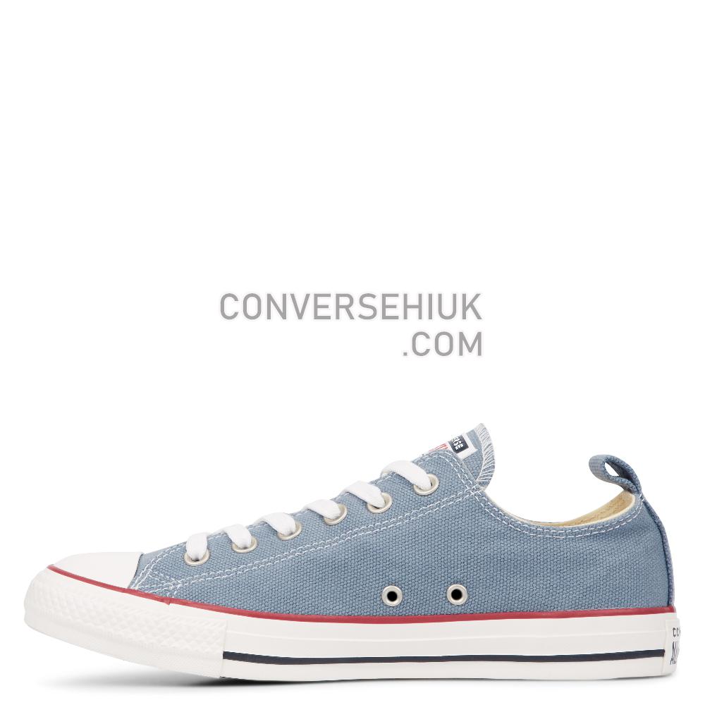 Converse Chuck Taylor All Star Washed Denim Low Top Wash/Denim/Vintage/White 164004C Shoes