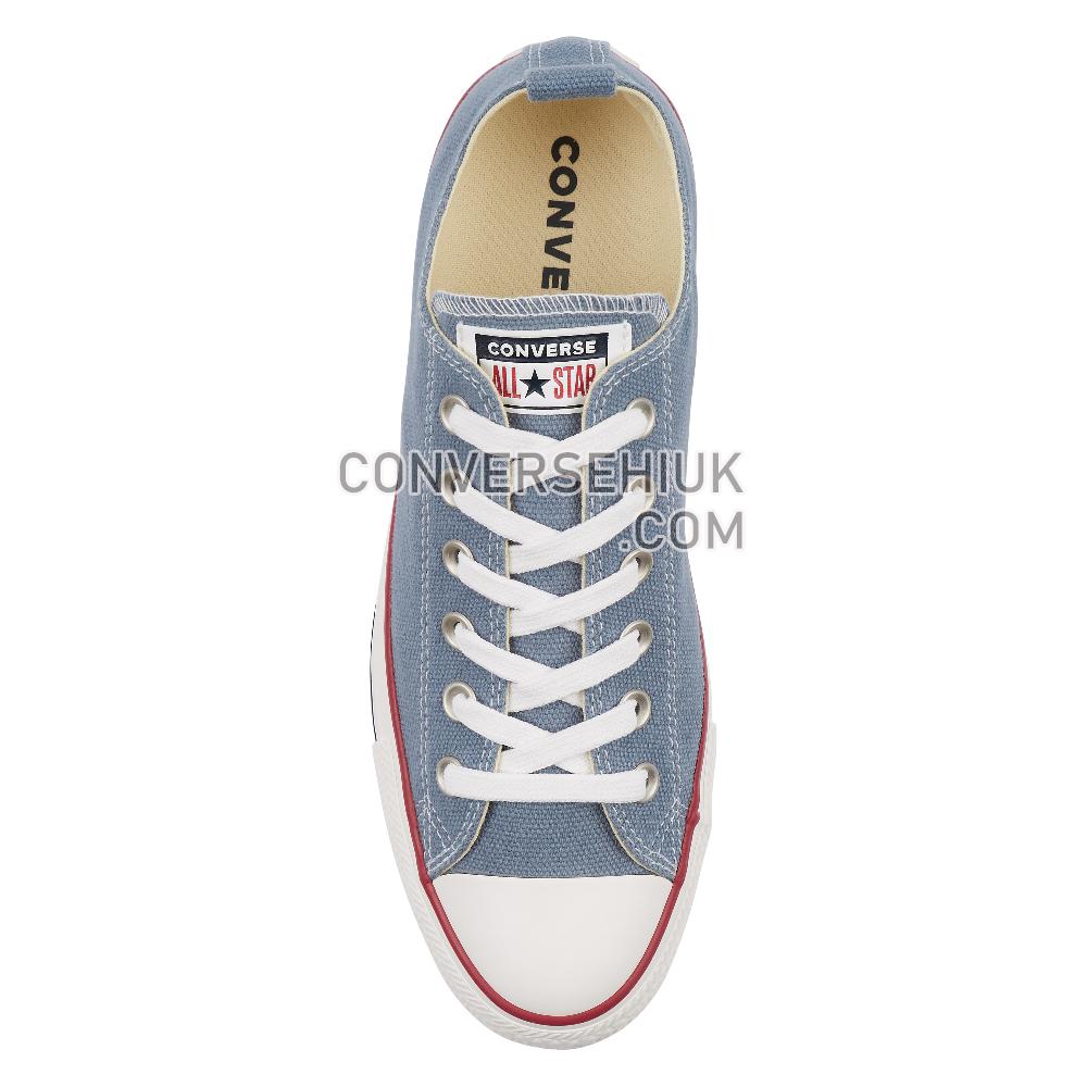 Converse Chuck Taylor All Star Washed Denim Low Top Wash/Denim/Vintage/White 164004C Shoes