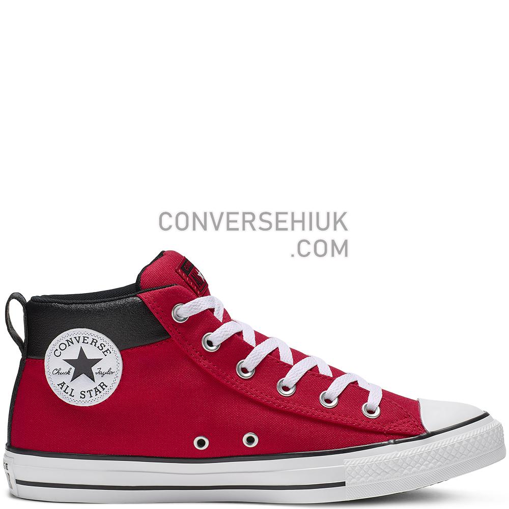 Converse Chuck Taylor All Star Street Space Explorer Mid Enamel/Red/White/Black 164886C Shoes