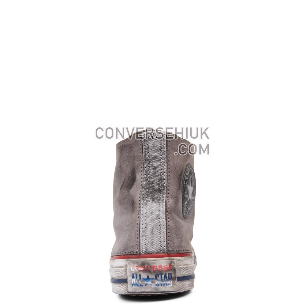 Converse Chuck Taylor All Star Premium Vintage Leather High Top Optical/White/Grey/Vintage 165775C Shoes