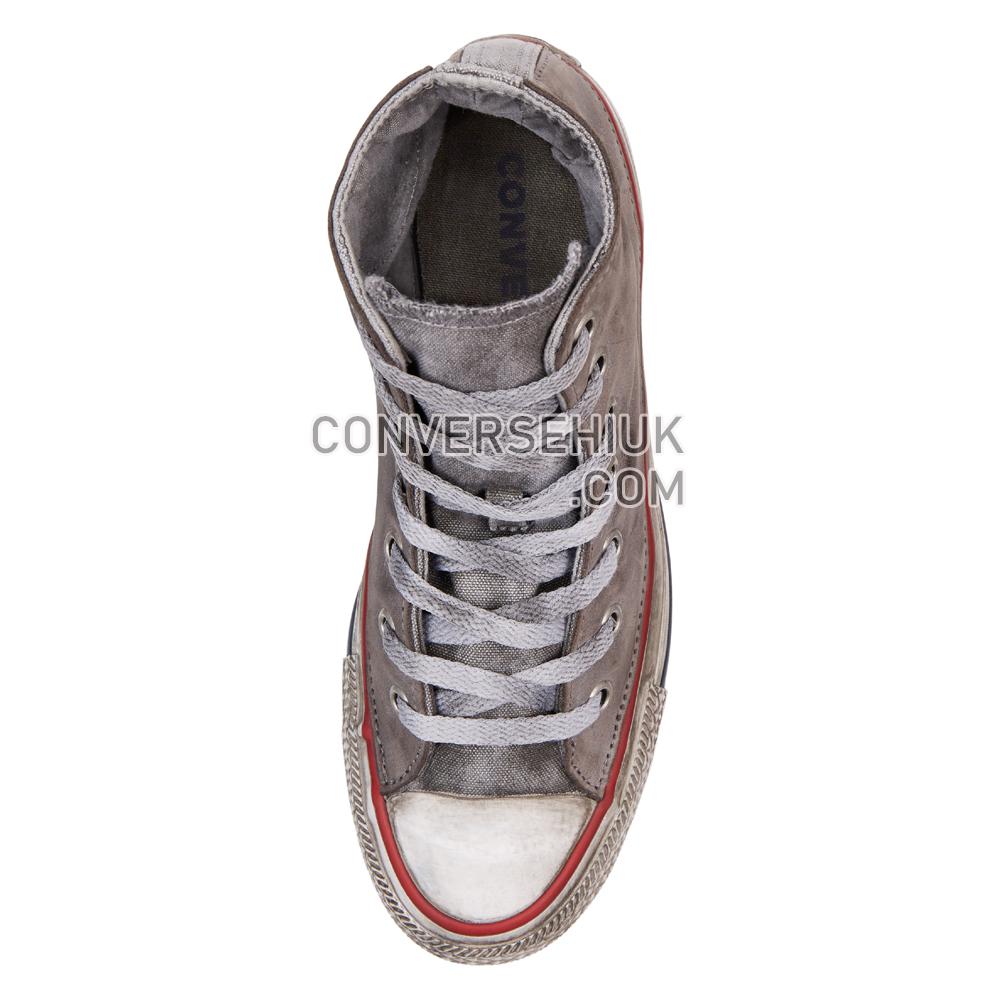 Converse Chuck Taylor All Star Premium Vintage Leather High Top Optical/White/Grey/Vintage 165775C Shoes