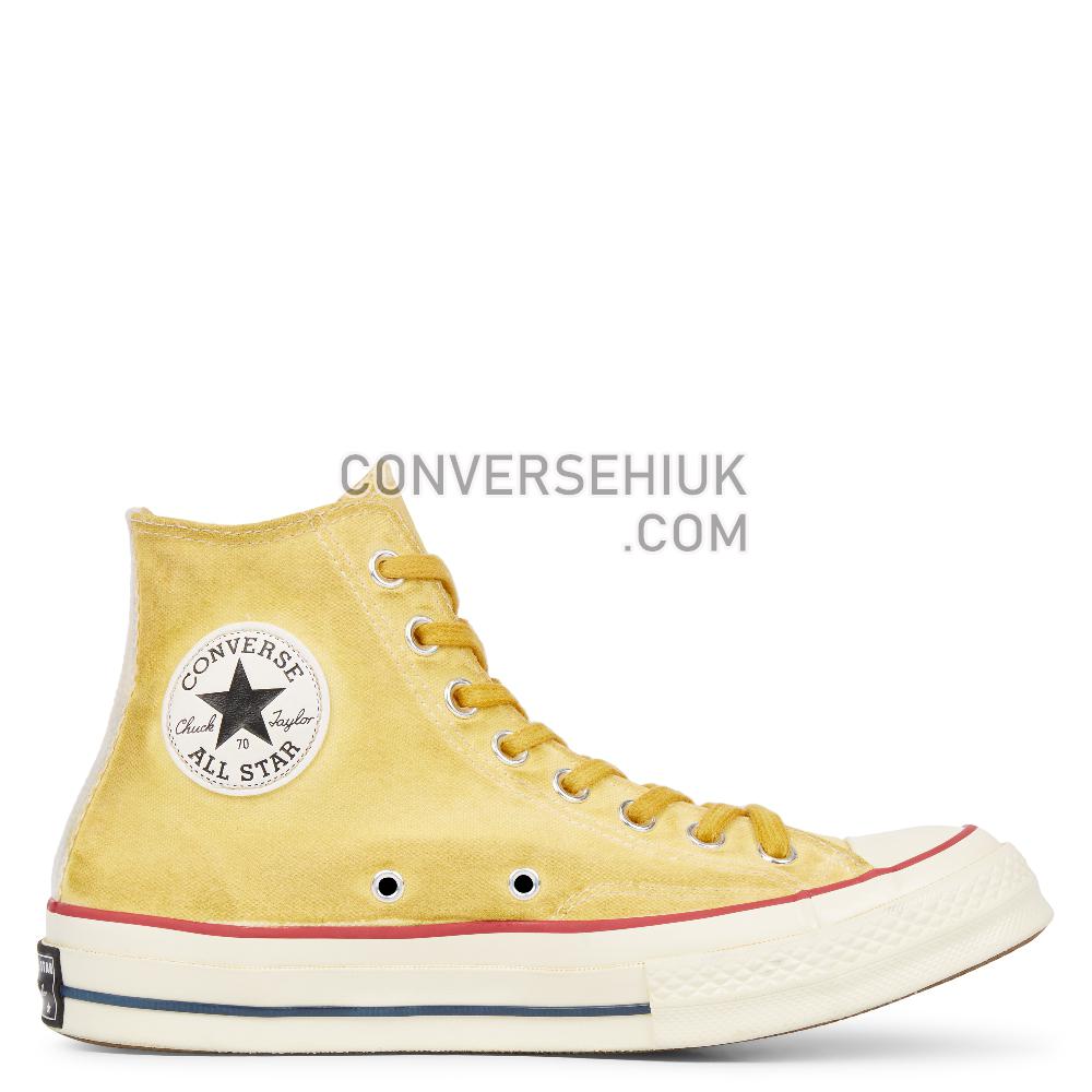 Converse Chuck 70 Turmeric Dyed High Top Tumeric/Egret/Black 164693C Shoes