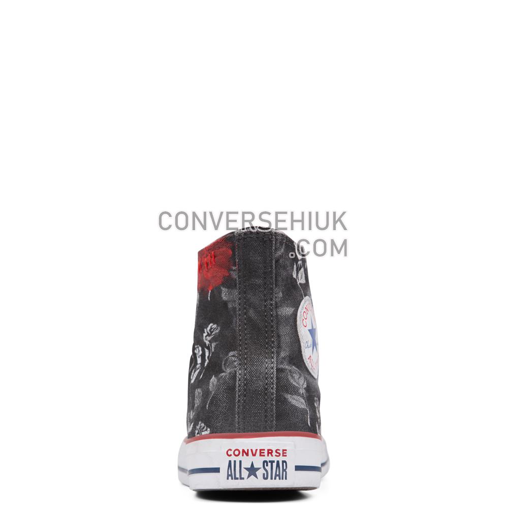 Converse Chuck Taylor All Star Black Flowers High Top Optical/White/Black/Flowers 165778C Shoes