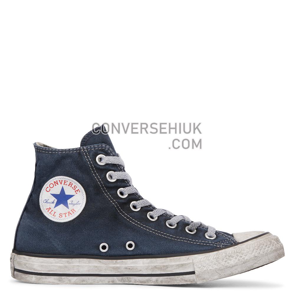 Converse Chuck Taylor All Star Smoke High Top Navy/Navy/White 156890C Shoes