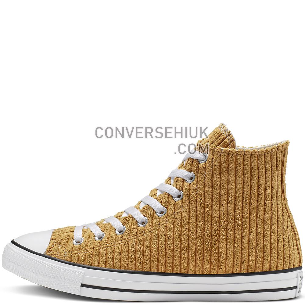 Converse Chuck Taylor All Star Wide Wale Cord High Top Wheat/White/Black 165147C Shoes