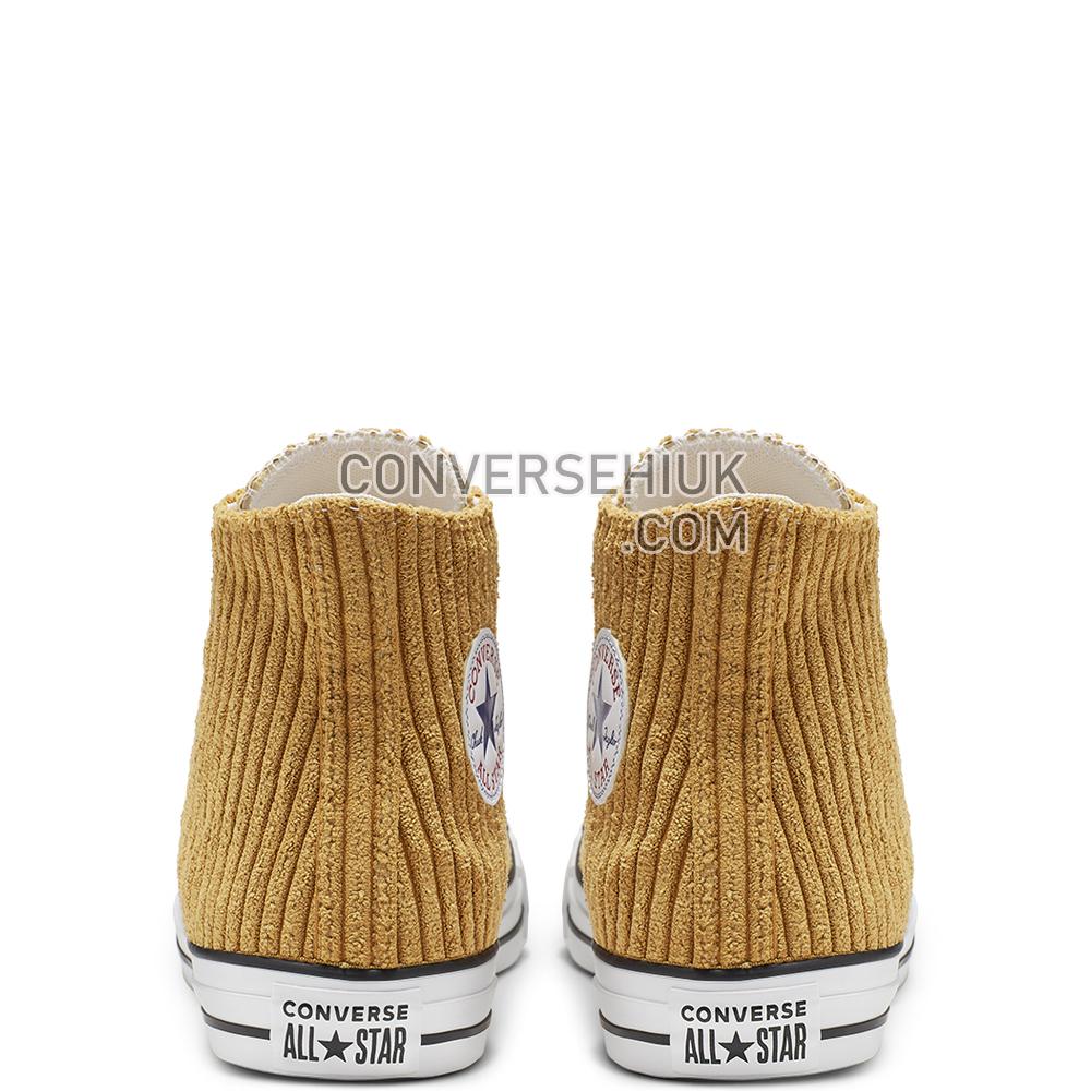 Converse Chuck Taylor All Star Wide Wale Cord High Top Wheat/White/Black 165147C Shoes