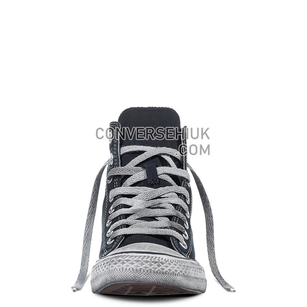 Converse Chuck Taylor All Star Canvas Smoke High Top Black/Black/White 156886C Shoes