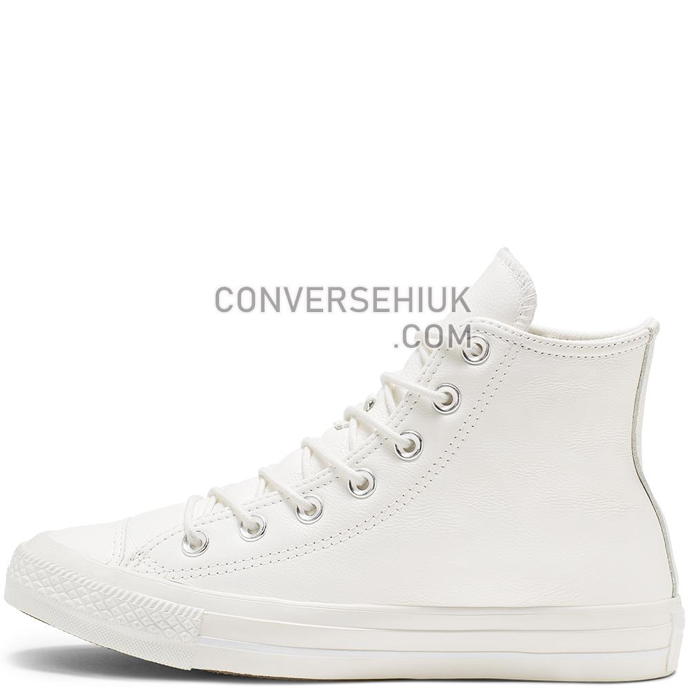 Converse Chuck Taylor All Star Leather High Top Vintage/White/Vintage/White 165418C Shoes