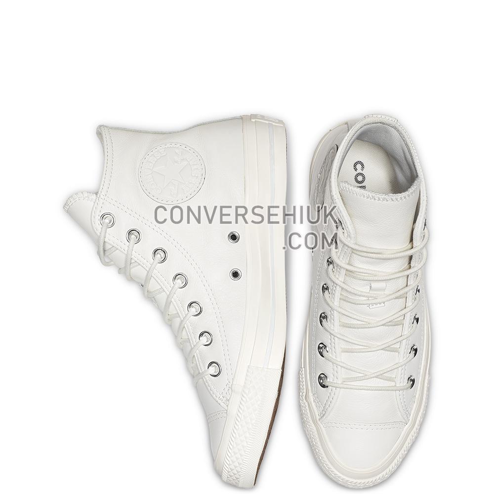 Converse Chuck Taylor All Star Leather High Top Vintage/White/Vintage/White 165418C Shoes