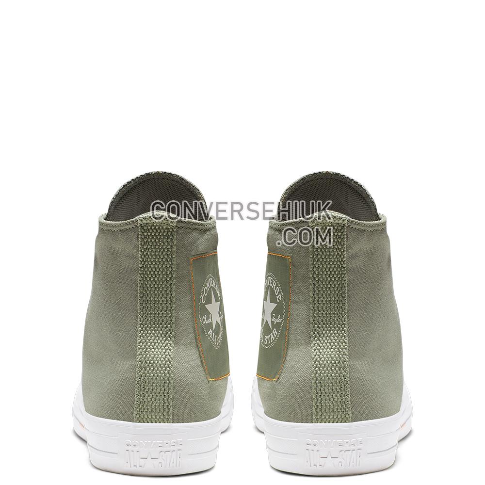 Converse Chuck Taylor All Star Flight School High Top Jade/Stone/Orange/Rind/White 165052C Shoes