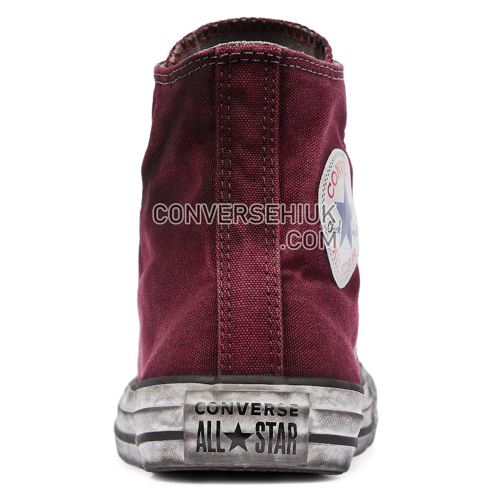 Converse Chuck Taylor All Star Canvas Smoke High Top Maroon/Black/White 160152C Shoes