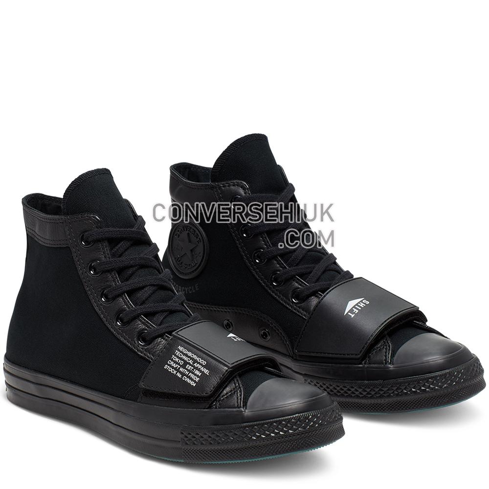 Converse x NEIGHBORHOOD Chuck 70 Black/Black/Black 165603C Shoes